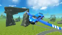 Flying SuperSport Car Sim 3D Screen Shot 0