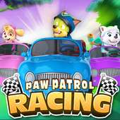 Paw Racing Patrouille: Car Racing Game for Kids