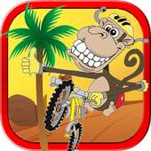 Monkey Bike Hill Climb Racing