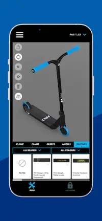 Scooter 3D custom builder Screen Shot 2