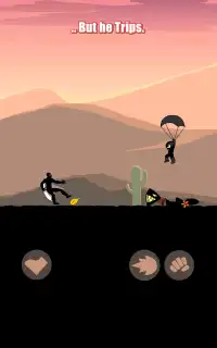 SUPER HERO BLACK: One Punch Stickman Shadow Fight Screen Shot 2