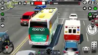 City Coach Bus Driving Game 3D Screen Shot 2
