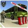 Army Bus Coach Driving: US Military Transport