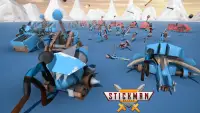 Ultimate Stickman Battle Simulator - Game Perang Screen Shot 0