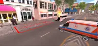 Giochi di ambulanza città 3D Screen Shot 5