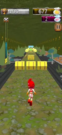 Subway Super Princess Hero Runner 3D Endless Game Screen Shot 10