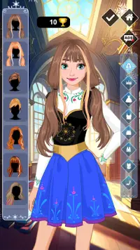 Icy or Fire dress up game Screen Shot 1