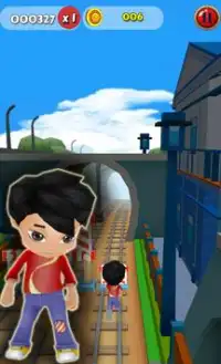 Subway Shiva Train Rush 3D Screen Shot 0