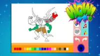 Ben Ultimate Coloring 10 Aliens Game Screen Shot 1