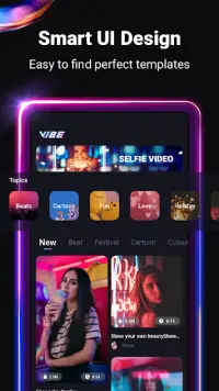 Vibe: Music Video Maker, Effect, No Skill Need Screen Shot 5
