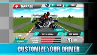 Moto Racing Driving Simulator Screen Shot 1