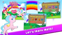 Poney apprend Preschool Math Screen Shot 0