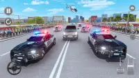 Super Polizeiauto-Autofahrer Screen Shot 0