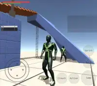 Real Spider Black Ragdoll Multiplayer Online Screen Shot 2