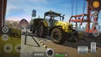 농업 트랙터 시뮬레이터 게임 Screen Shot 0