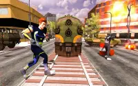 Iron Superhero Strike: Battle Royal War Shooting Screen Shot 6