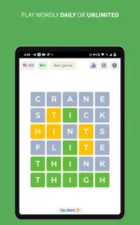 Wordly - Daily Word Game Screen Shot 6