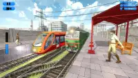 Modern City Train Driving Simulator 3D Screen Shot 6