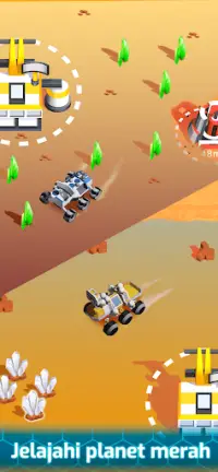 Space Rover:taipan penambangan planet terbengkalai Screen Shot 0
