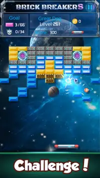 Brick Breaker : Space Outlaw Screen Shot 2