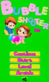 Bubble Shooter Kids Screen Shot 0