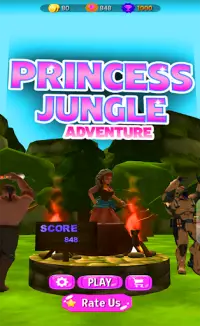 Princess Jungle Adventure Screen Shot 0
