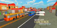 simulateur de conduite de bus de ville de métro Screen Shot 0
