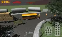 3D School Bus Parking Screen Shot 0