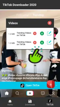 Downloader Video Tik Tok-Fast & Free Screen Shot 3