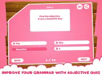 Learn English Grammar Games - Grammar Quiz Apps Screen Shot 3