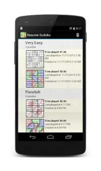 Sudoku 4ever Free Screen Shot 1