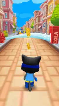 Cat Hero Run - Cat Runner Game Screen Shot 1