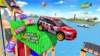 Crazy Car Stunt Offline Games Screen Shot 0
