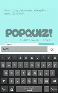 PopQuiz Trivia Game Screen Shot 2