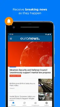 Euronews: Daily breaking world news & Live TV Screen Shot 4