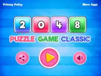 2048 Number Puzzle Game Classic - Logic Game Screen Shot 4