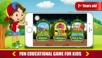 Kids Educational Game - Toddlers Learning Puzzles Screen Shot 4