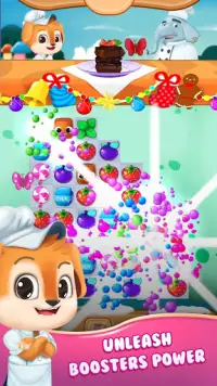 Cake Crush Link Match 3 Puzzle Game Screen Shot 3
