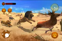 Rois de la jungle royaume famille lion Screen Shot 12