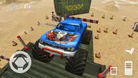 Offroad Monster Truck Parking Simulator Games 2019 Screen Shot 4