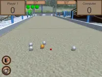 Bocce Ball 3D: Simulador Híbrido Bolos & Curling Screen Shot 11