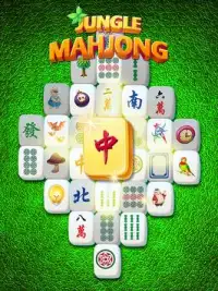 dżungla mahjong pasjansa Screen Shot 2