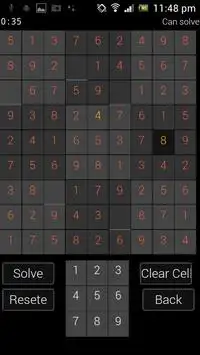 Sudoku Solver Screen Shot 3