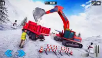 Real Snow Blower Truck Excavator Plow Games Screen Shot 4
