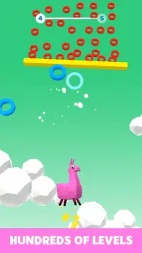 Fly Up Pink Lama Fly! Screen Shot 0
