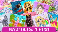 Princess Puzzles Games Offline Screen Shot 2