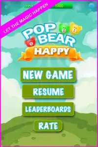 Pop Bear Happy - 2017 Star Screen Shot 0