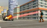 Superhero Laser: City Rescue Screen Shot 0