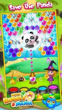 Witch Panda Pop: Bubble Mania Screen Shot 4