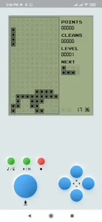 Retro Tetris Screen Shot 3